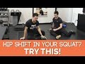 Hip shift in your squat? Try this hip mobility work!