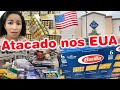 COMPRAS DE SUPERMERCADO NO ATACADO SAMS DOS ESTADOS UNIDOS COM PREÇOS INCRÍVEIS