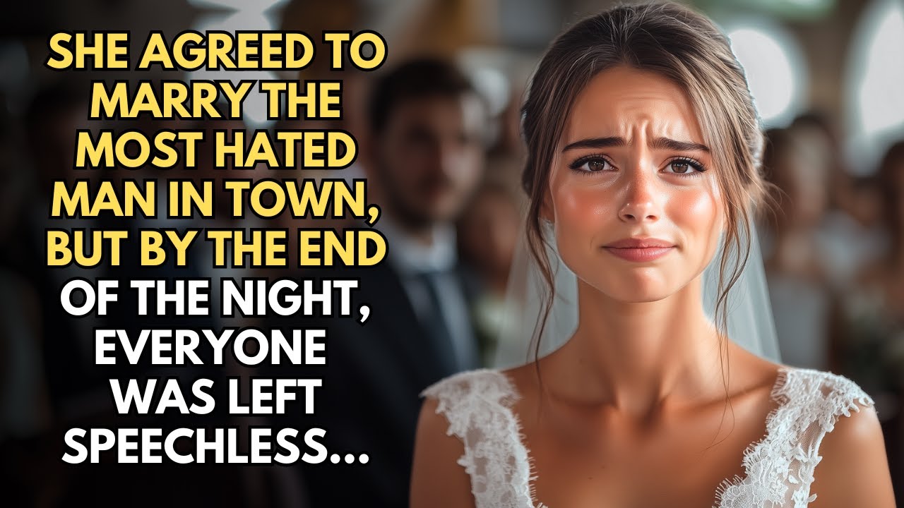 SHE AGREED TO MARRY THE MOST HATED MAN IN TOWN, BUT BY THE END OF THE NIGHT, EVERYONE WAS LEFT...