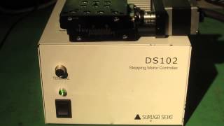 SURUGA SEIKI KGW06125-L  1 axis GonioStage 動作確認