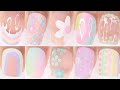 75 easy spring nail designs  huge spring pastel nail art compilation perfect for beginners