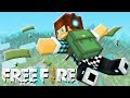 FREE FIRE NO MINECRAFT !! - *INCRÍVEL*