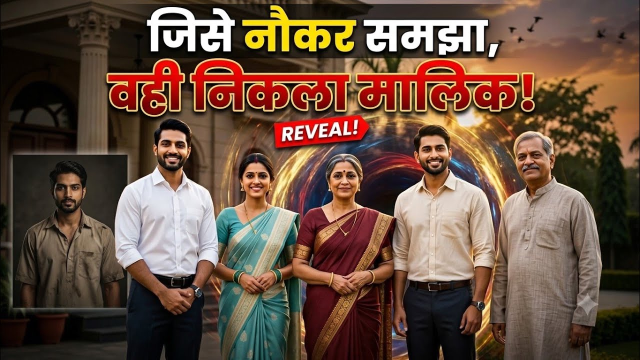 जिसे नौकर समझा, वही निकला मालिक | पुराने कपड़े देखकर किया जज | Emotional Hindi Story |@ekkahani3