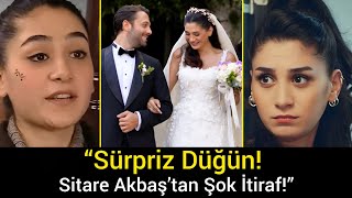 Sitare Akbaş Düğünü Olay Oldu! Magazin Gündeminde Şok İddia: “Hamile mi?