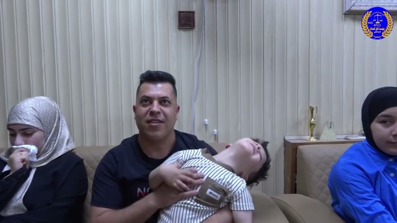 نشاط مؤسسة افاق العدالة للدعم القانوني لسنة 2025زيارة عوائل الاطفال المرضى بالتمثيل الغذائي للمؤسسة