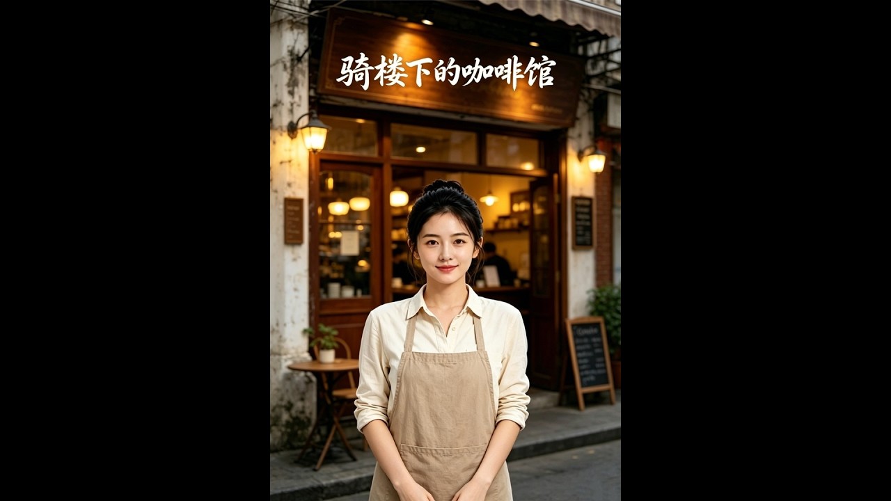 【一口气看完】《骑楼下的咖啡馆》#短剧 #AI短剧 #逆袭 #drama #爽剧 #鲨鱼先生