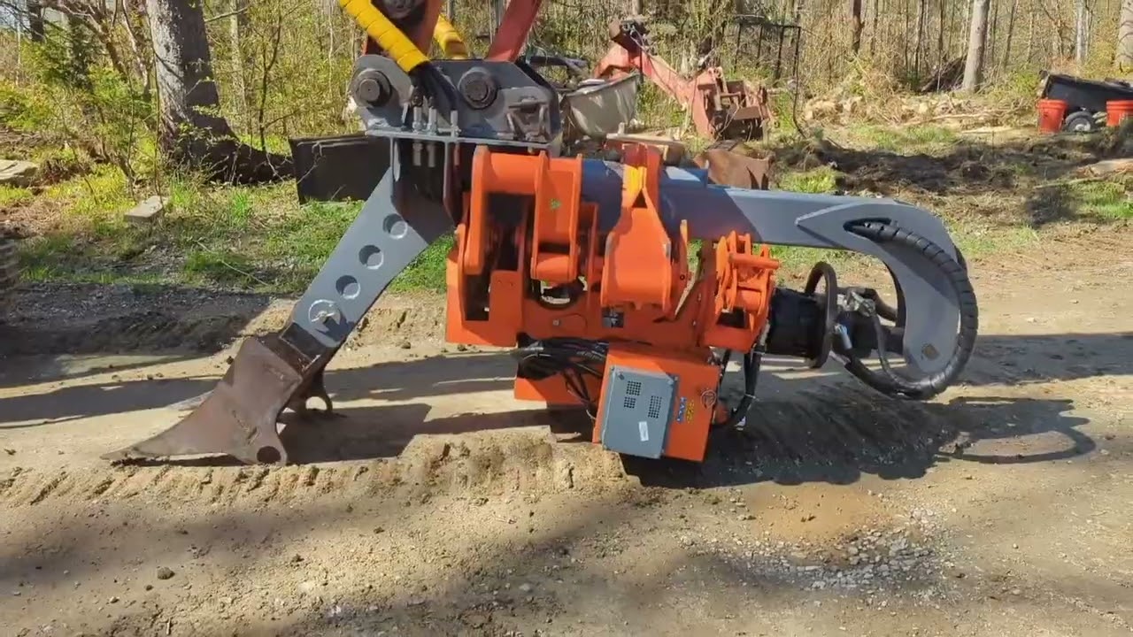 Tree handling Equipment. The Biojack Combi 400 Tilt Shear/Saw