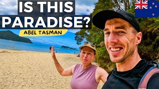 Is This New Zealand&#39;s Gold Coast? MOST AMAZING BEACHES At Abel Tasman National Park, Great Walk 🇳🇿