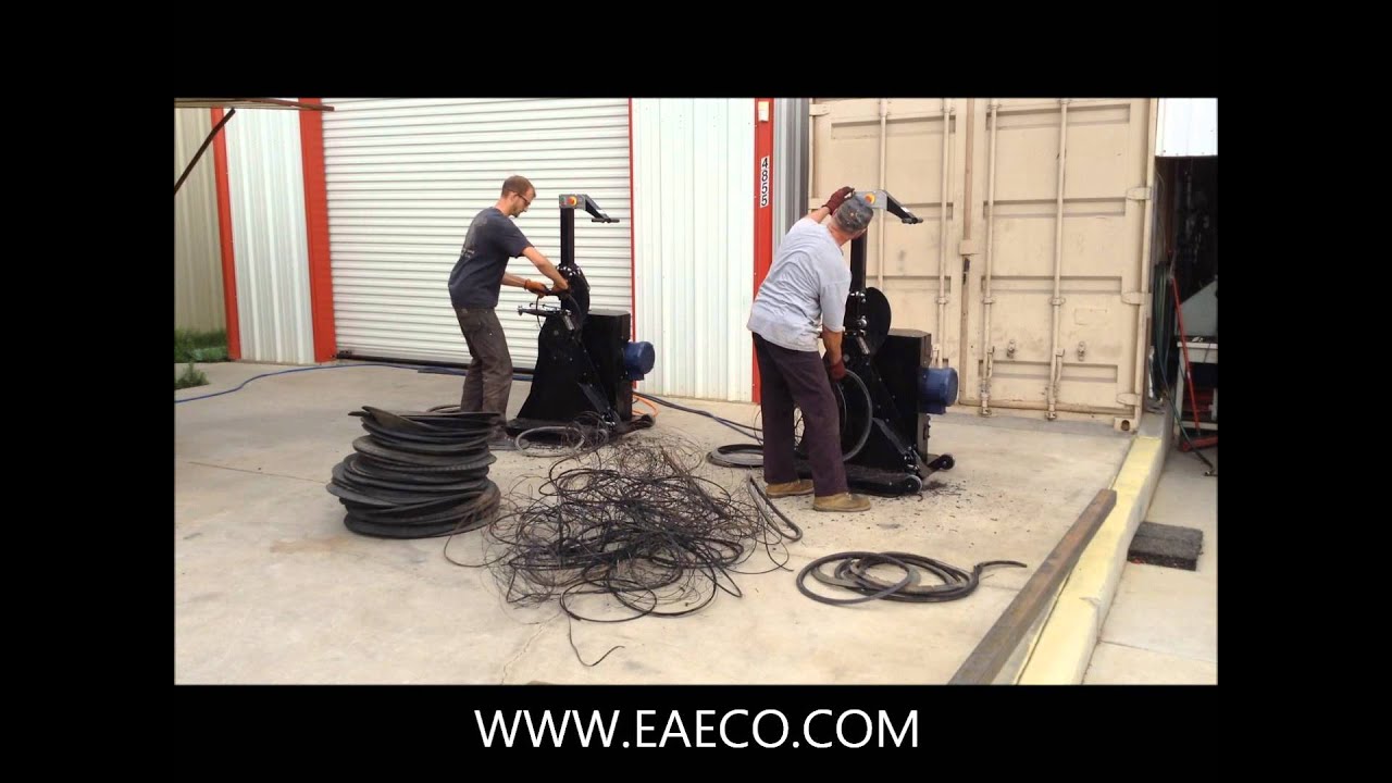 Bead Wire Remover (BWR51) Extracting Steel from Precut Beads YouTube