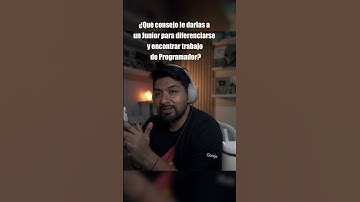 ¿Eres programador junior? Este consejo es para ti