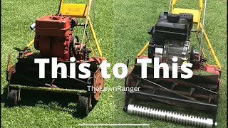One season update of my refurbished McLane Reel Mower