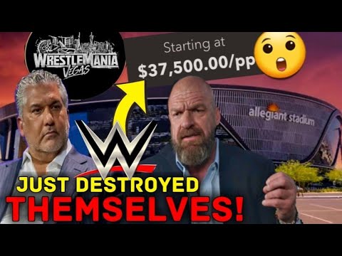Fans REJECT 40 000 Tickets As DISGUSTING GREED Accelerates WWE DOWNFALL 