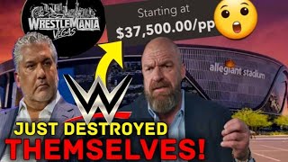 Fans REJECT $40,000 Tickets As DISGUSTING GREED Accelerates WWE DOWNFALL! Details