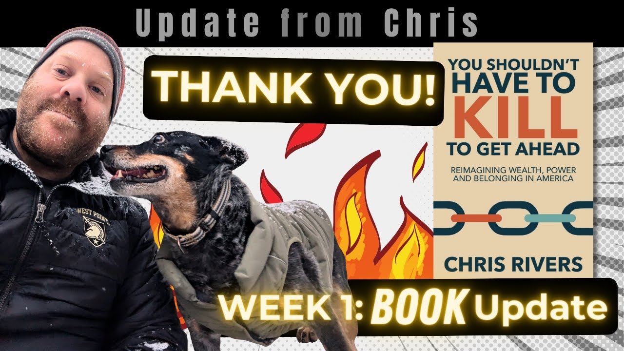 Thank You — And a Big Week‑One Update on the Book