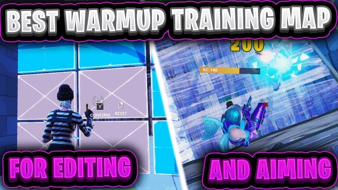 fortnite best mechanic map for warming up YouTube