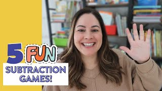 5 of my Favorite Subtraction Games to play in Kindergarten, First, and 2nd Grade screenshot 4