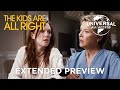 The Kids Are All Right | Nic & Jules Are Asked A Serious Question | Extended Preview