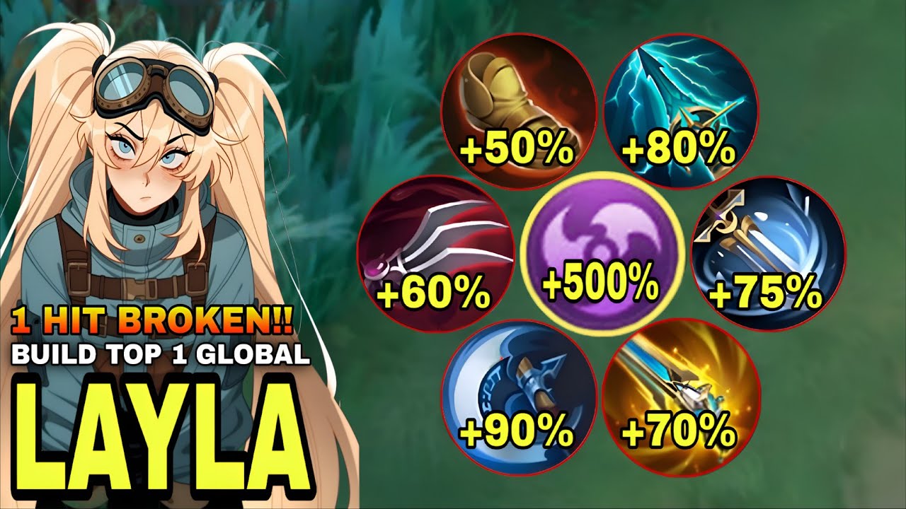 ТОП-1 в мире! Новая ненормальная сборка для Лейлы с взрывным уроном! 🔥 (обязательно попробуйте) Л...