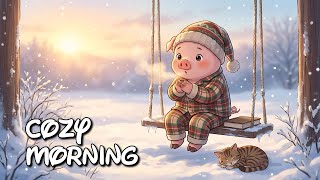 Cozy Morning with Pig 🐷 | Soft Piano for a Peaceful Start (3 Hours) screenshot 5