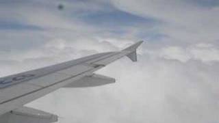 Descending into Chengdu Airport