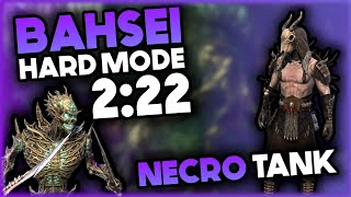 💀🛡️Bahsei Hard Mode 2:22 - Necromancer Tank - 1 Portal - Unchained Animals | Elder Scrolls Online