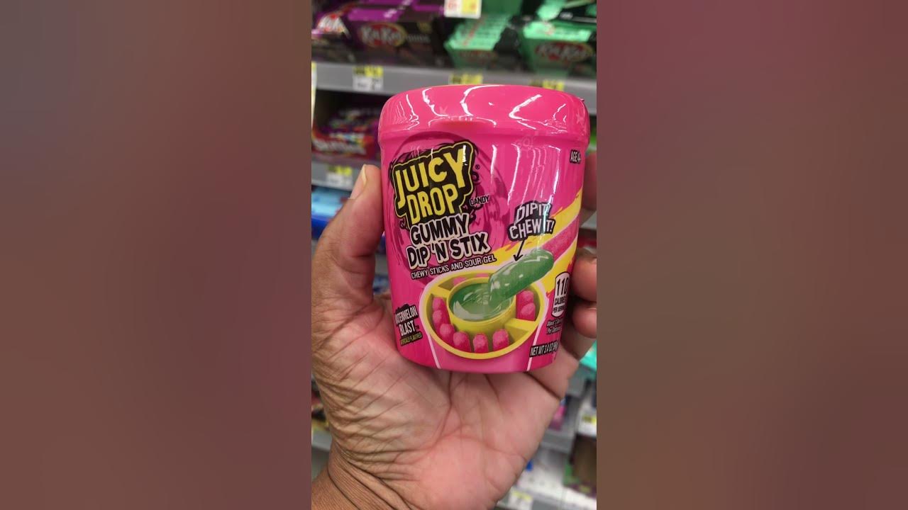 NEW Juicy Drop Gummy Dip ‘N Stix Candy Shopping at Walgreens !! #shorts ...