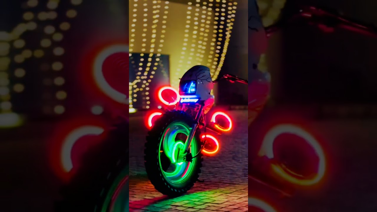 Modified splendor night look 🧨🥵 | splendor modification | 