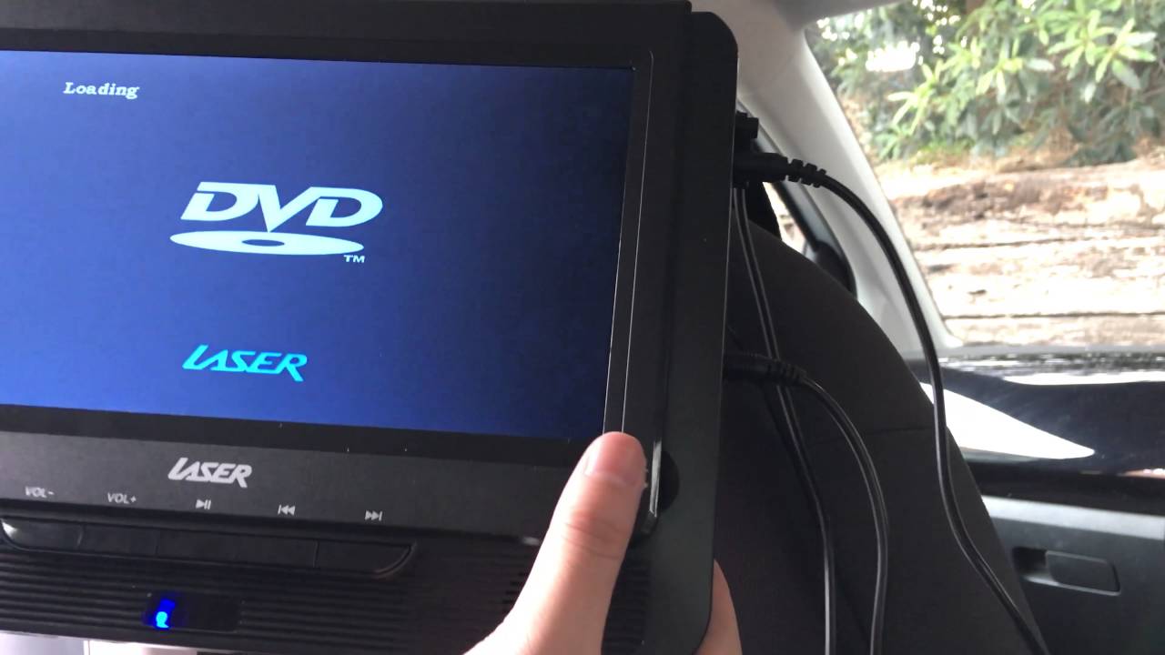 Laser Portable Dvd Player 9 Demo Youtube