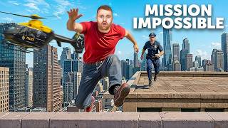 We climbed the mission impossible building! *caught by security*