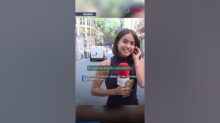 📺🤚 ACOSÓ EN VIVO A UNA PERIODISTA Y TERMINÓ DETENIDO