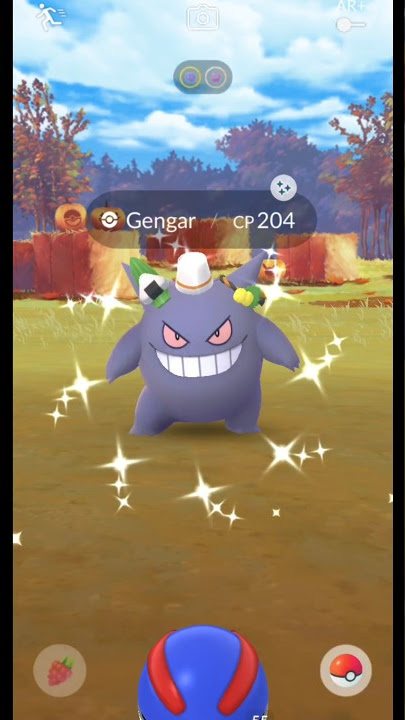 Finally got the shiny gengar 👻✨✨ #pokemongo #shinypokemon