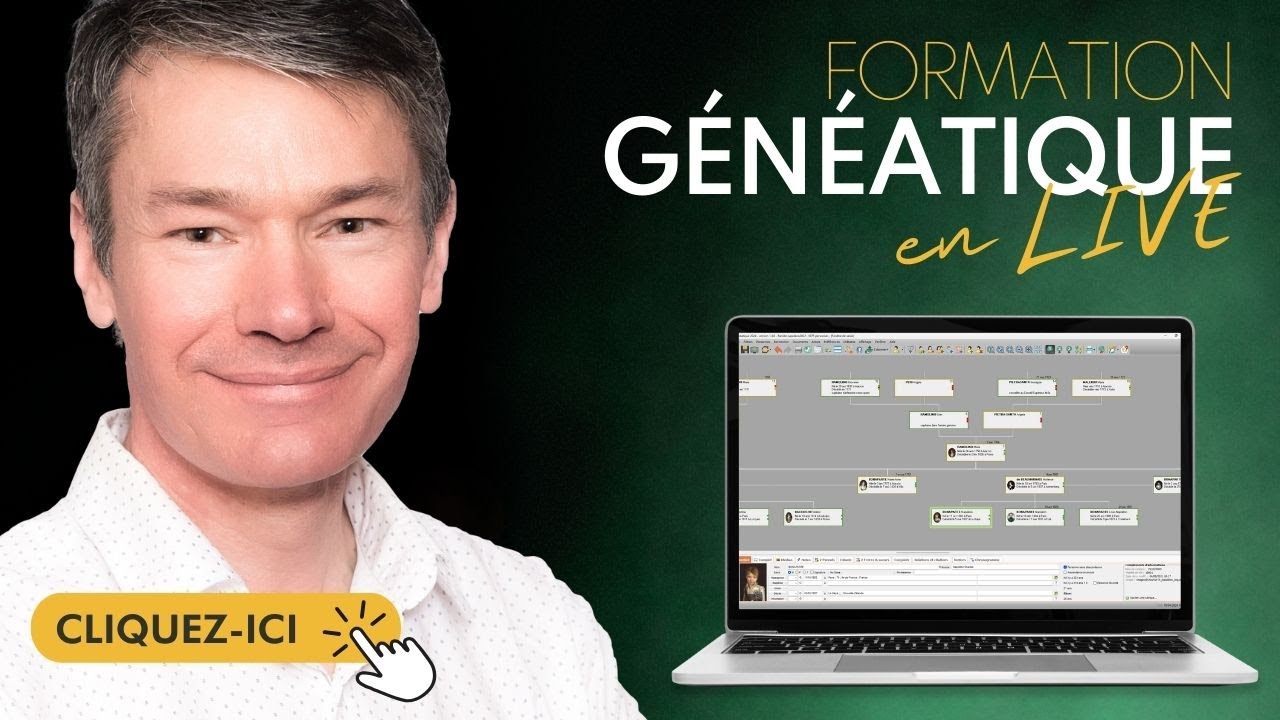 Réaliser et personnaliser vos arbres généalogiques - Séance 25 Avril 2024