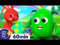 Rainbow Bunnies Happy Easter - Little Baby Bum | Kids Cartoons &amp; Nursery Rhymes | Moonbug Kids