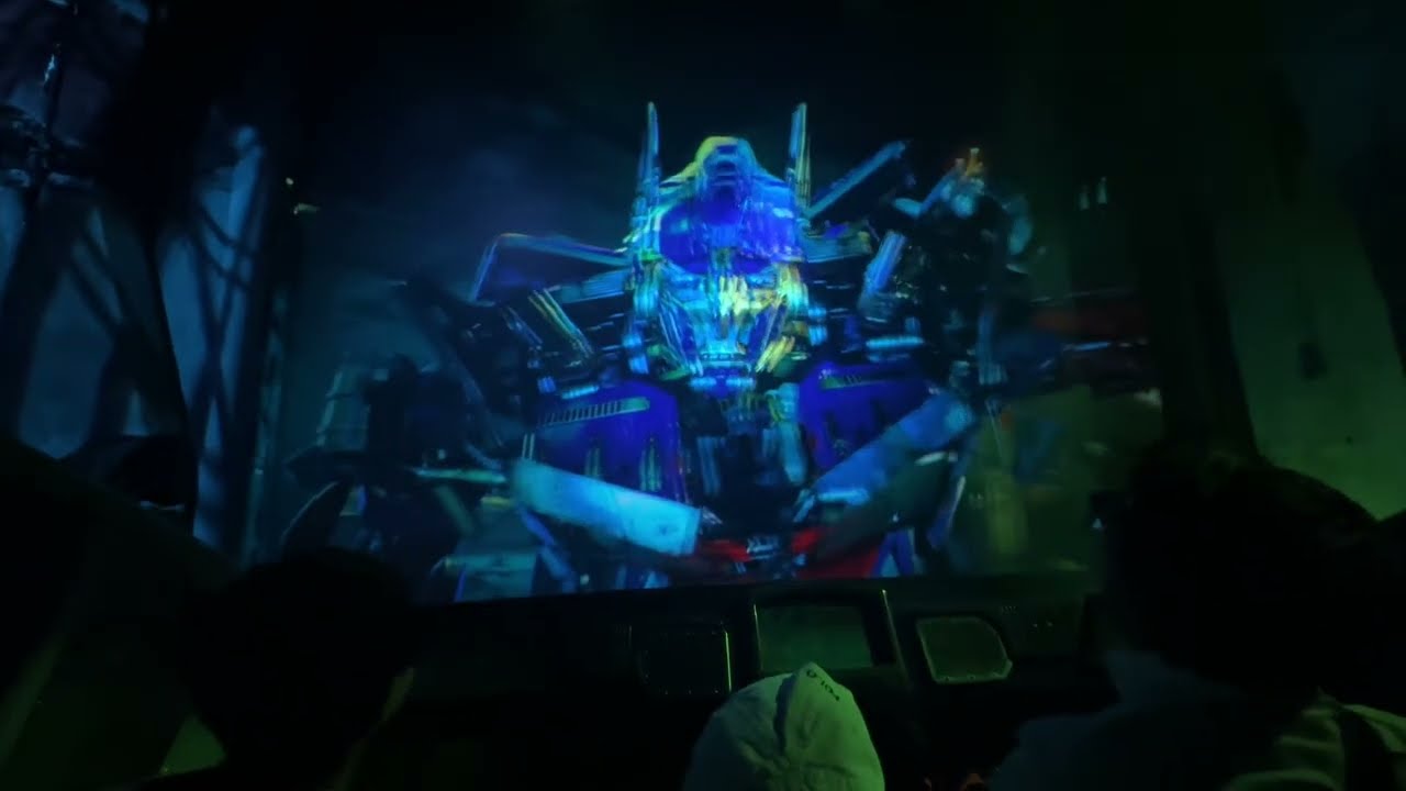 Transformers 3D Ride amazing effects Universal Studios Singapore 2024