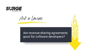 Are revenue-sharing agreements good for software developers? - Surge Business Law