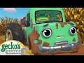 Muddy Maze Mission | Gecko&#39;s Garage | Cartoons For Kids | Toddler Fun Learning