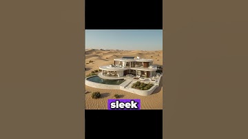 AI Builds a Futuristic Mountain Home | Dream Architecture #shorts