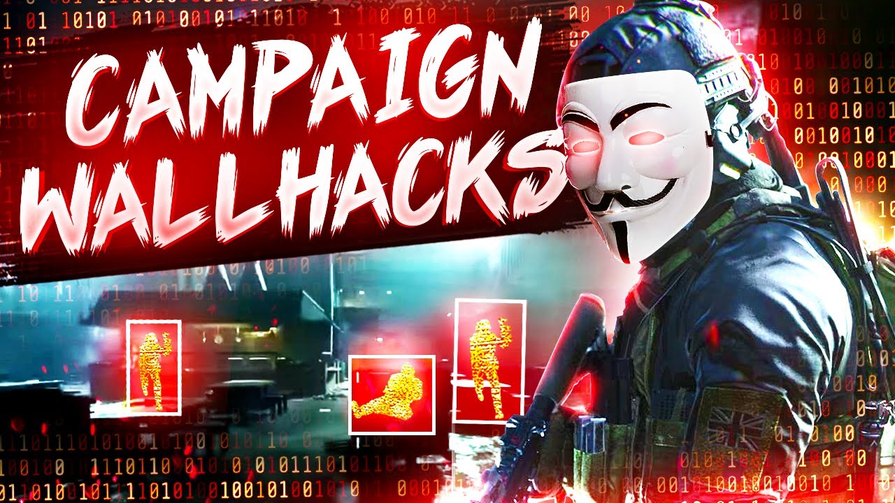 Wallhacking in the campaign... - YouTube
