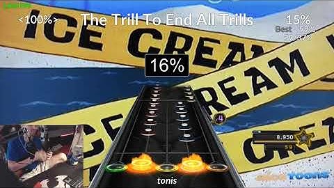 Clone Hero Tapping Boogie Trill fc 140% speed lol #shorts