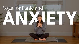 Yoga For Panic And Anxiety | 15 Minute Yoga Practice screenshot 5