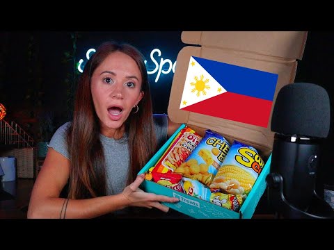 ASMR / Trying Treats From The Philippines (Try Treats)