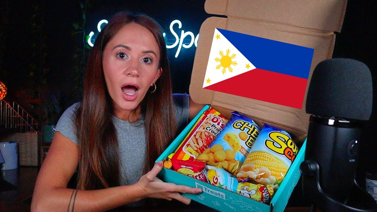 ASMR / Trying Treats From The Philippines (Try Treats)