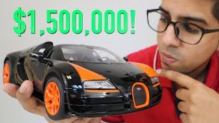 Today we unbox and play with a cool $28.99 bugatti grand sport
vitessei rc! its high amount of detail, this car looks the real deal!
for your own check ...