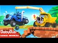 Oh Tidak! Jembatannya Putus! 🚚🛞| Monster Truk | Lagu Mobil | Lagu Anak | BabyBus Bahasa Indonesia