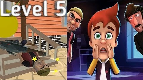 Save The House Level 5 Scary Robber Game Video Android iOS Gameplay and Walkthrough By Z & K Games