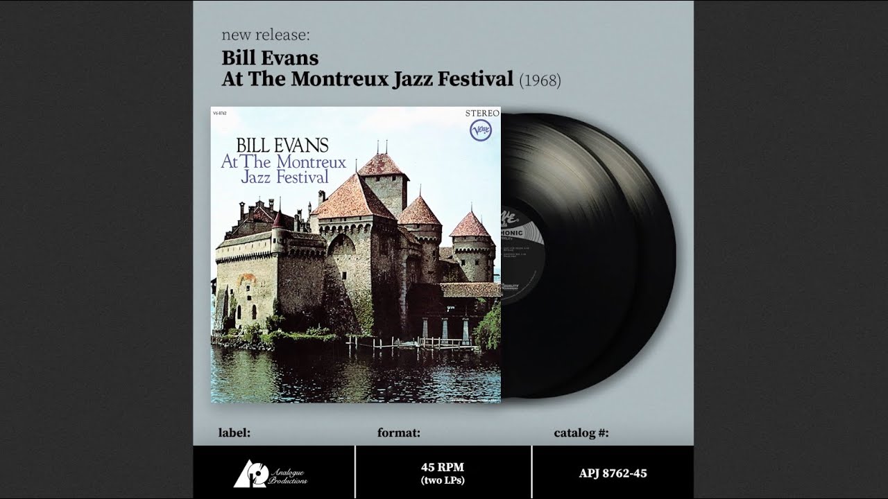 Bill Evans - At The Montreux Jazz Festival - Analogue Productions