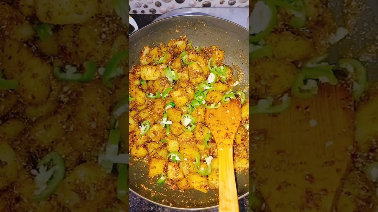 Tasty & Healthy Kadi Patta Aloo Recipe 😋😋 