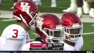 Houston Full Overtime Drive | Houston vs Texas Tech