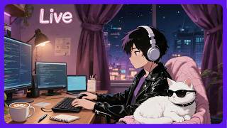 Full study music 24/7 live 🔴 lofi jazzhop radio for deep focus & ADHD Update