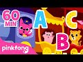 ABC do Trem e mais músicas infantis | +Compilação | Pinkfong Canções para crianças